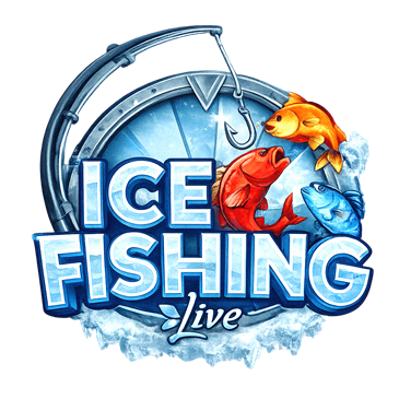 Slot Ice Fishing cu tematică de iarnă și pescuit pe gheață pentru câștiguri